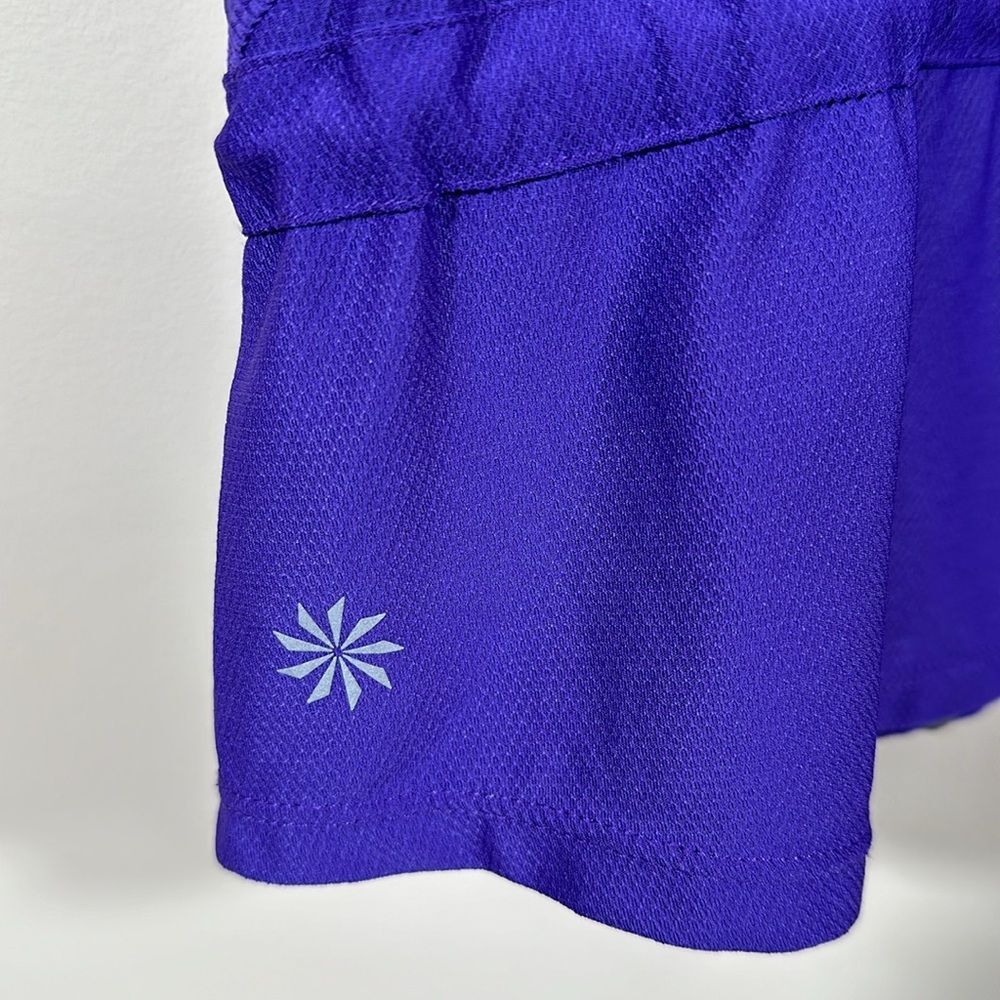 Athleta Purplee Purple Wick It Good Tank Top Drawstring Women Size Medium - Picture 3 of 8